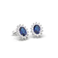 Orecchini Baroni Gioielli Donna in Oro Zaffiro 2.3 Ct 3838ZO - 3838ZO